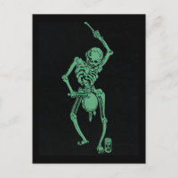 Retro Skeletal drummer