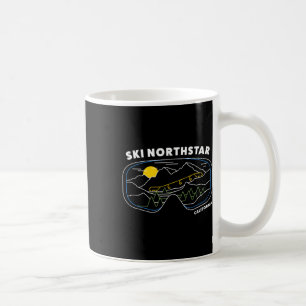 Retro Ski Northstar California Ski Resort  Coffee Mug