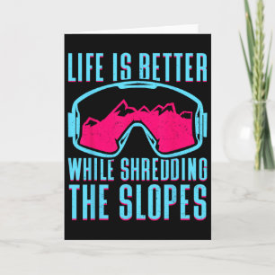 Retro Ski Snowboard Goggles Vintage 80s 90s Skiing Card