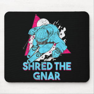 Retro Ski Vintage 80s 90s Skiing Outfit _2 Mouse Pad