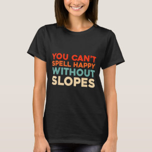 Retro Skiing - Ski Winter Sports Vintage Skier T-Shirt
