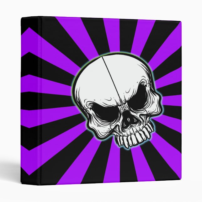 RETRO SKULL BINDER (Front/Spine)