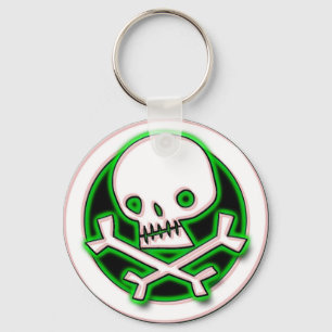 RETRO SKULL KEYCHAIN