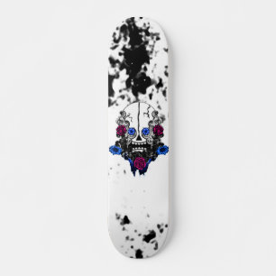 Retro Skull King Custom Pro Trick Board Skateboard