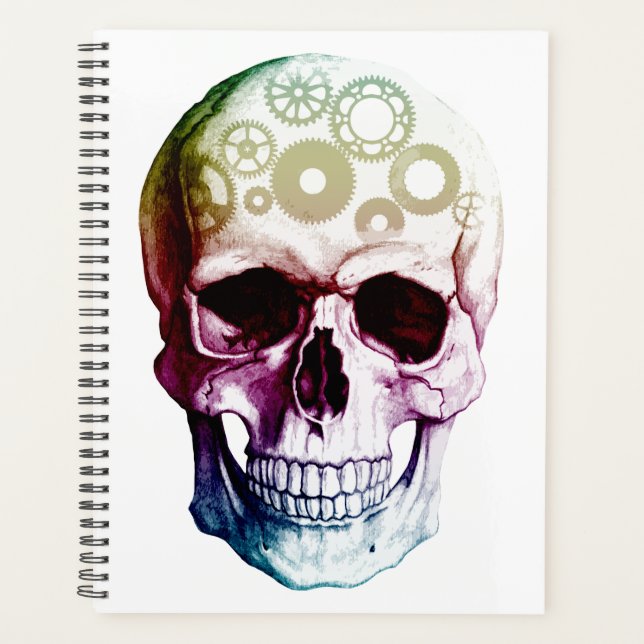 Retro Skull Planner (Front)