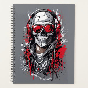 Retro Skull Planner