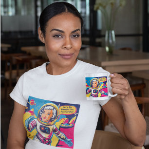 Retro Smash The Patriarchy Feminist  T-Shirt