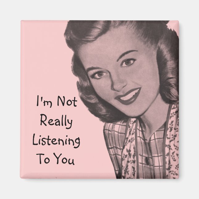 Retro Smile Magnet (Front)