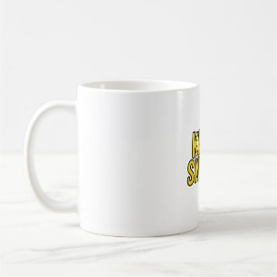 Retro Smiley Face Continuer à sourire Mug