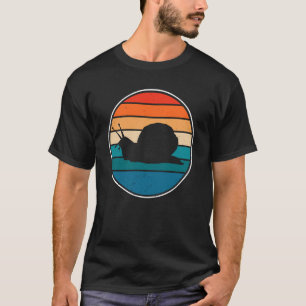 Retro Snail Vintage Style Cute Snail T-Shirt