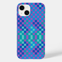 Retro Snake Chequered Chequered Pattern
