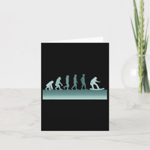 Retro Snowboard Dad Snowboarding Mom Winter Sport Card