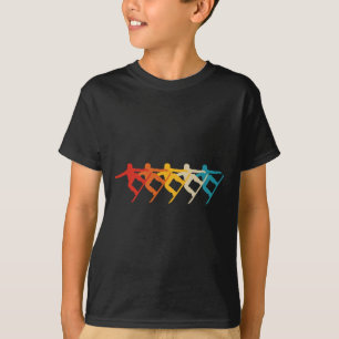 Retro Snowboarder Snowboarding Men Women Kids Boys T-Shirt