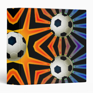 RETRO SOCCER BALL BINDER