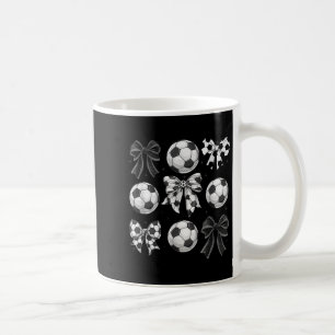 Retro Soccer Bow,game Day,coquette Soccer Mom,mama Coffee Mug