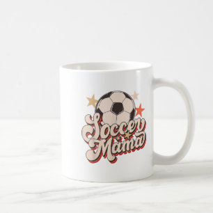 Retro Soccer Mama Soccer Mom Vintage Soccer Season Coffee Mug