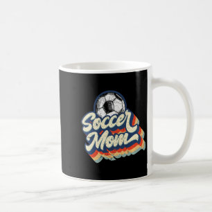 Retro Soccer Mom Vintage Mom Soccer T Shirt  Coffee Mug