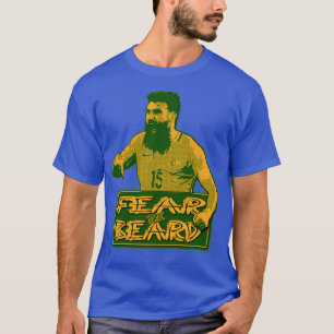 Retro Socceroos Mile Jedinak FEAR THE BEARD T-Shirt
