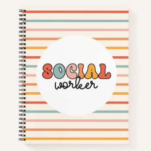 Retro Social Worker Notebook