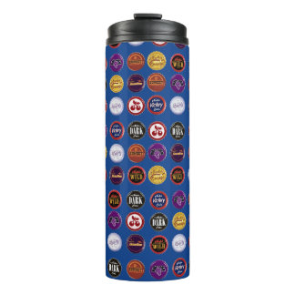 Retro Soda Cap Thermal Tumbler, Vintage Pop Art  Tumbler
