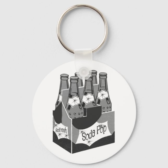 Retro Soda Pop Keychain (Front)