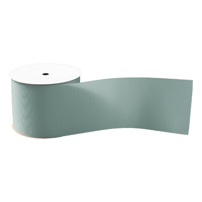 Retro Soft Mint Design Grosgrain Ribbon (Spool)