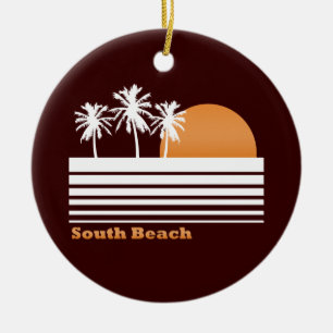 Retro South Beach Ornament