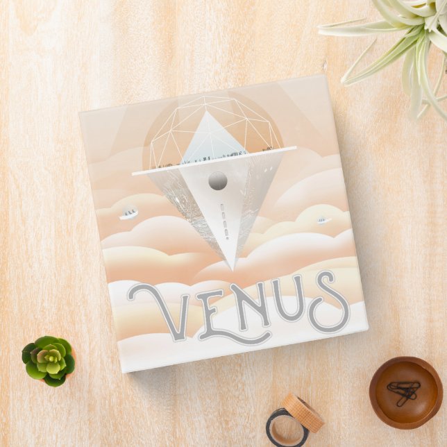 Retro Space Poster-Observatory In The Solar System Binder (In Situ)