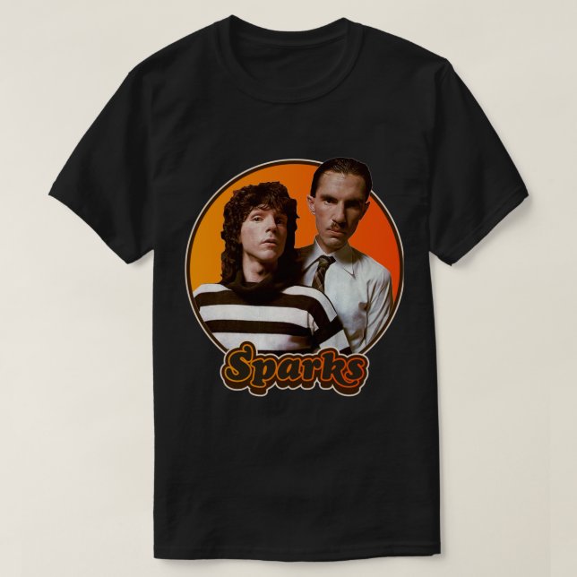 Rétro Sparks Band Hommage classique T-shirt (Design devant)