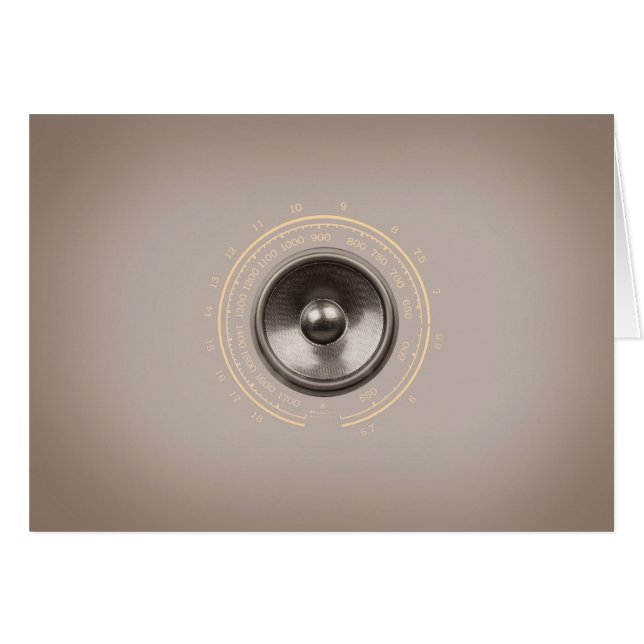 Retro Speaker (Front Horizontal)