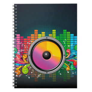 Retro Speaker Notebook
