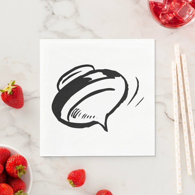 Retro Spinning Top Napkin (Creator Uploaded)