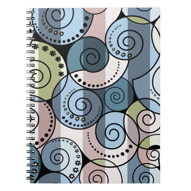 Retro, spiral notebook (Front)