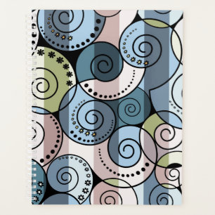 Retro, spiral planner