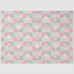 Retro Spiral Vibes Tissue Paper