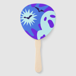 Retro Spooktacular Halloween Party Hand Fan