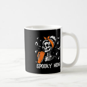 Retro Spooky Mom Halloween Costume Women Spooky Ma Coffee Mug
