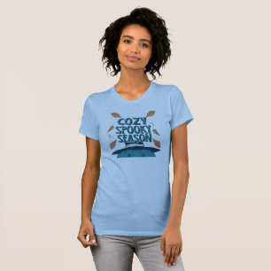 Retro Spooky Pumpkin Halloween Cozy Spooky Season T-Shirt