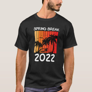 Retro Spring Break 2022 Beach Vacation Trip  1 T-Shirt