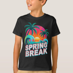 Retro spring break beach trip vacation cruise T-Shirt