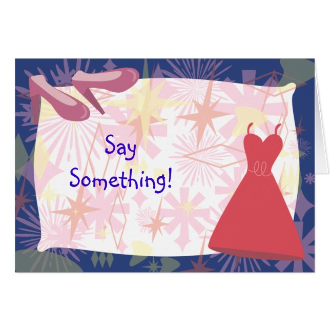 Retro Spunky Gal (Devant horizontal)