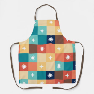 Retro Squares Apron