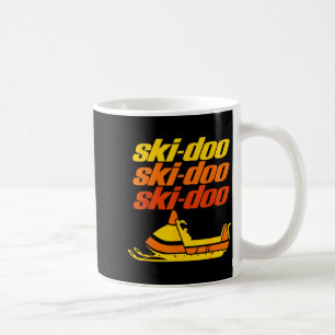 Retro Srt Quote Ski Doo Vintage Snowmobiles Funny  Coffee Mug