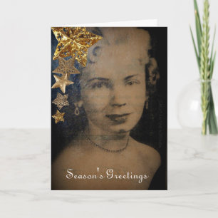 'Retro Star' Christmas Card