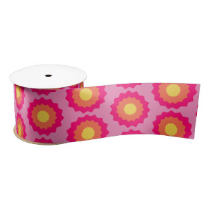 Retro Star  Satin Ribbon