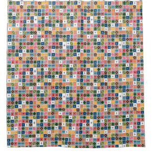 Retro Starburst Dominoes