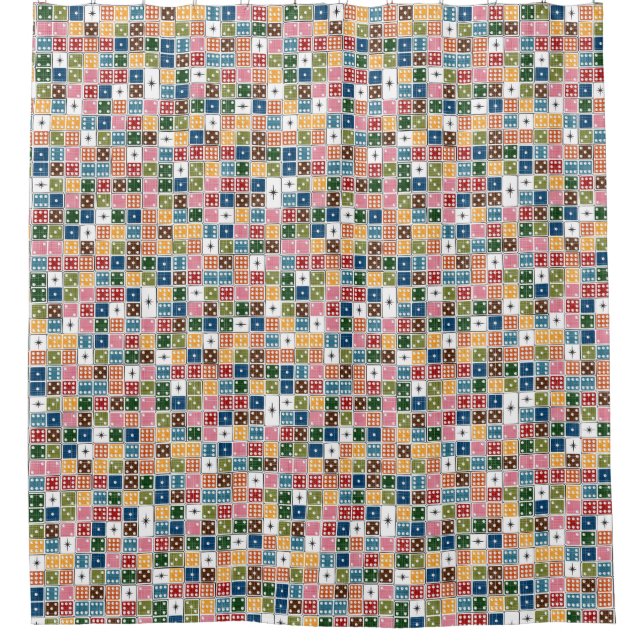 Retro Starburst Dominoes (Front)