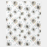Retro Starburst Mid Century Modern Pattern