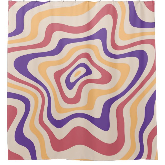 Retro starburst sunburst background pattern. 1960s (Front)