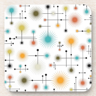 Retro Starbursts A Go-Go! Coaster